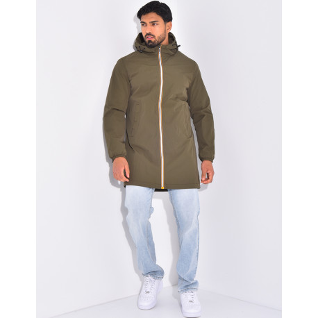 Long windbreaker jacket