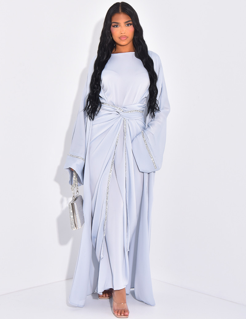 Ärmelloses Set aus Kleid...