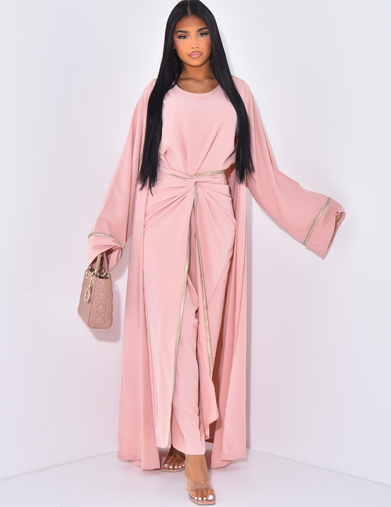 Set ärmelloses Kleid zum...