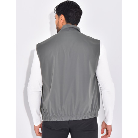 Veste sans manches reversible