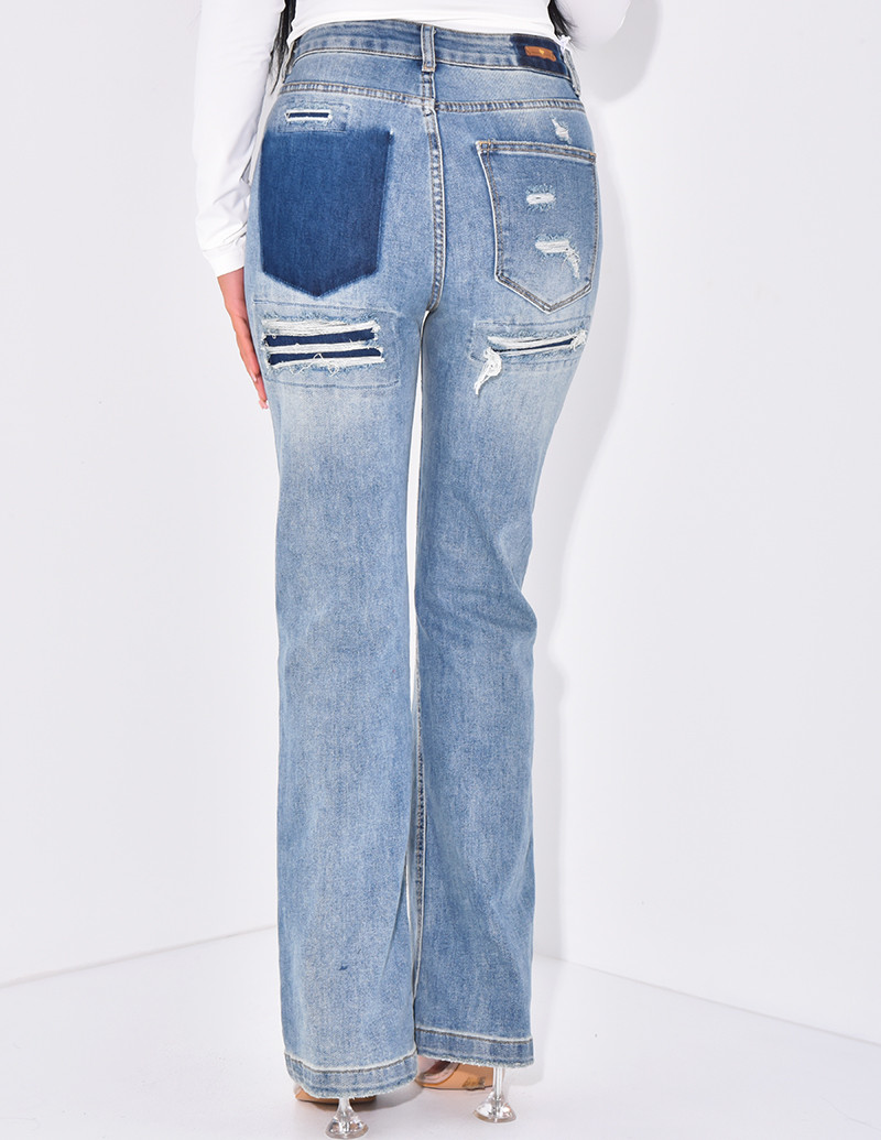 Normale Jeans mit...