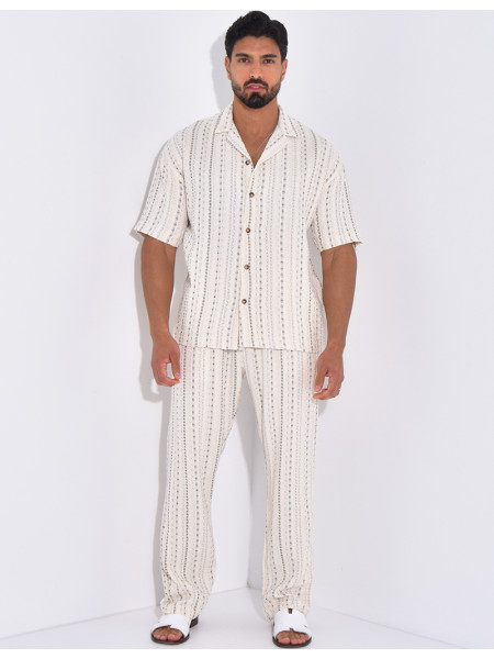 Ensemble pantalon et chemise