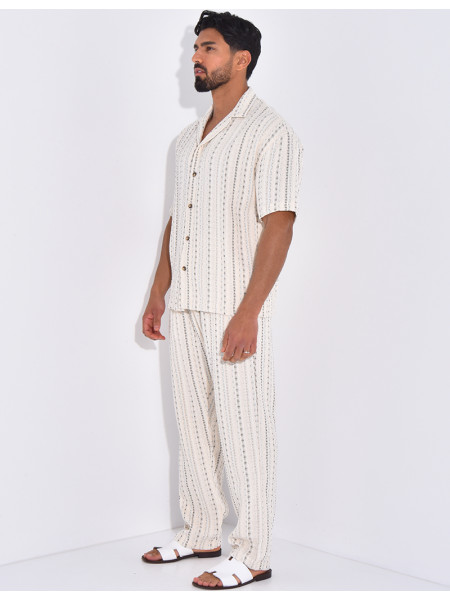 Ensemble pantalon et chemise