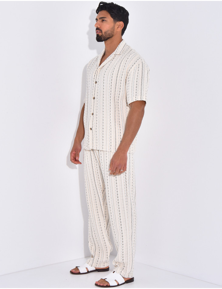 Ensemble pantalon et chemise
