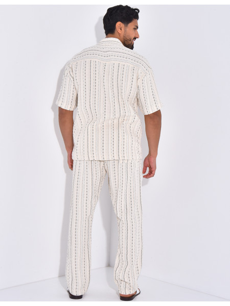 Ensemble pantalon et chemise