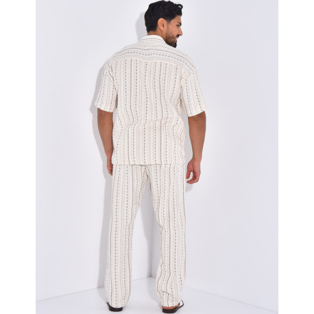 Ensemble pantalon et chemise