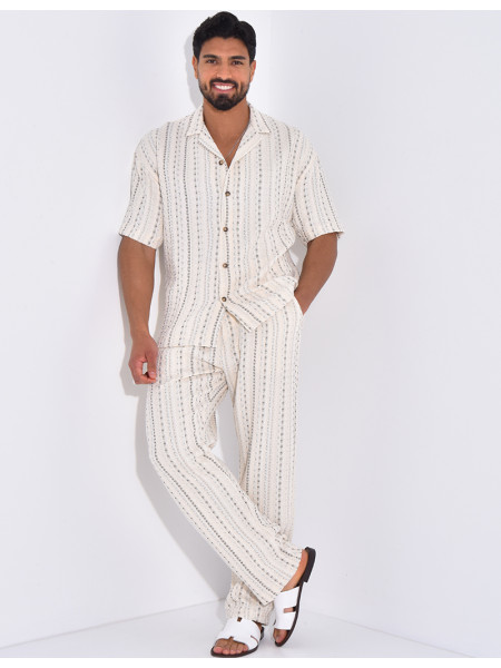 Ensemble pantalon et chemise