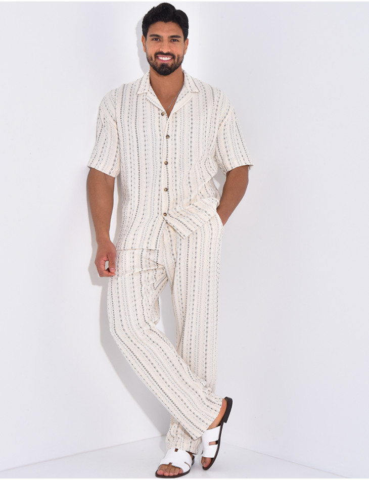 Ensemble pantalon et chemise