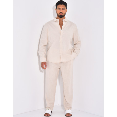 Ensemble pantalon etchemise
