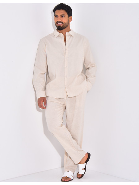 Ensemble pantalon etchemise