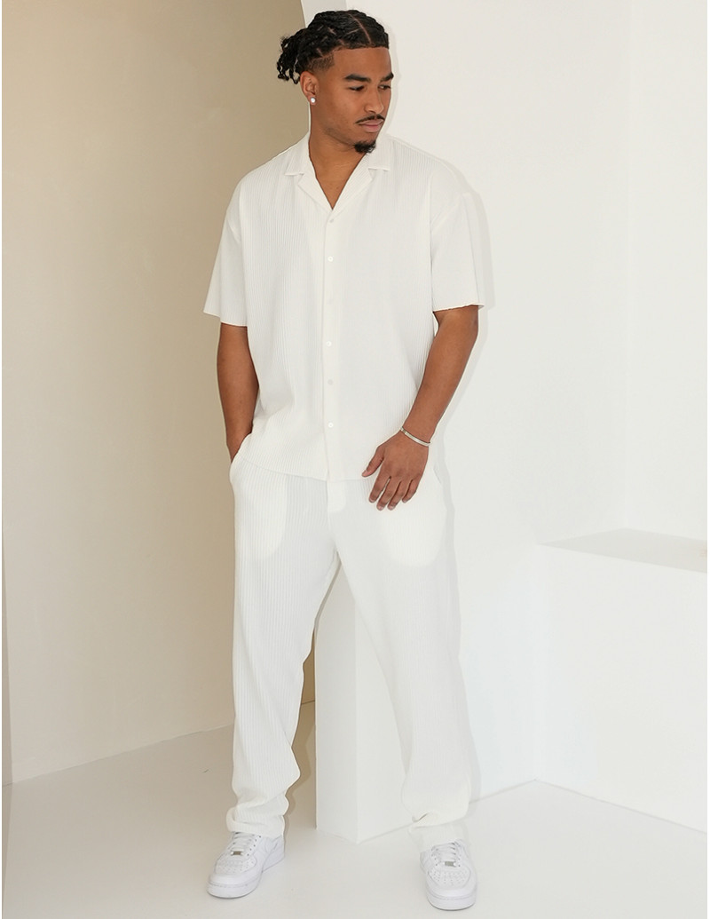 Ensemble plissé pantalon et...