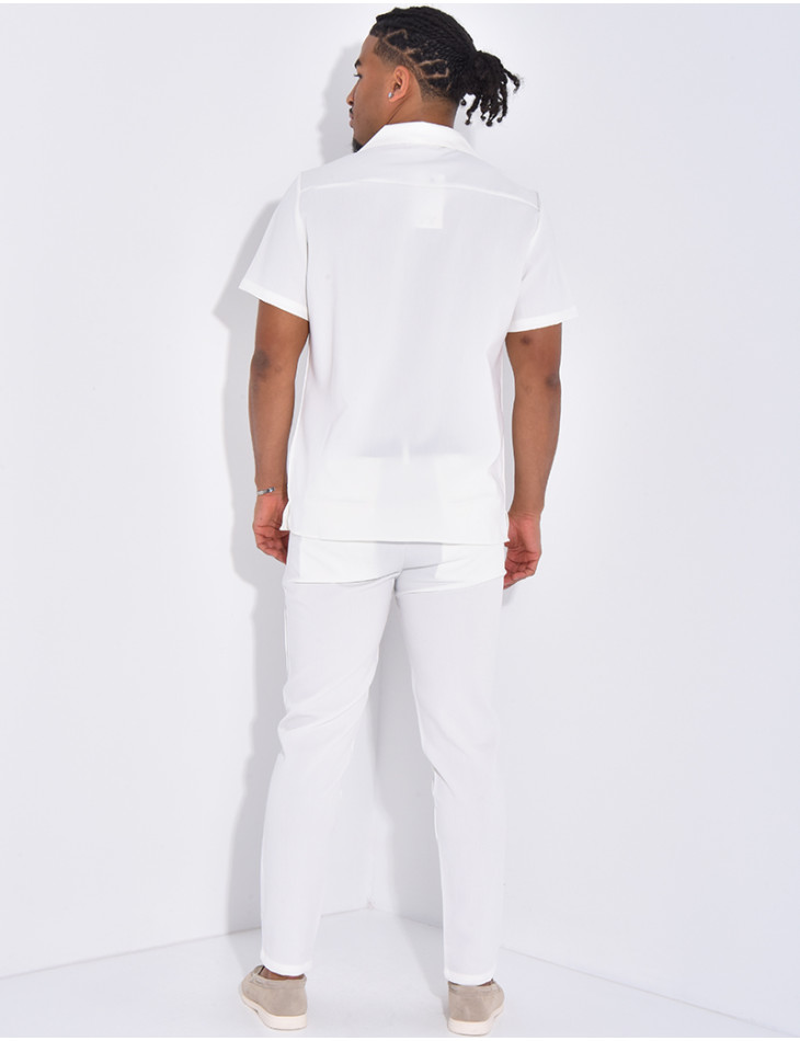 Trouser and shirt set