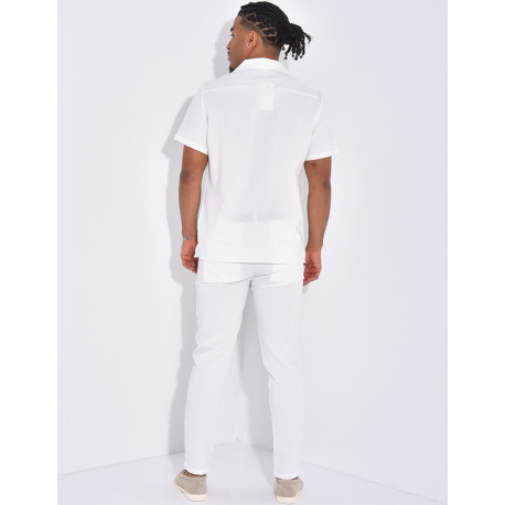 Trouser and shirt set