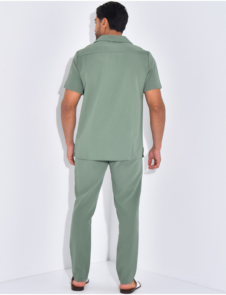 Trouser and shirt set