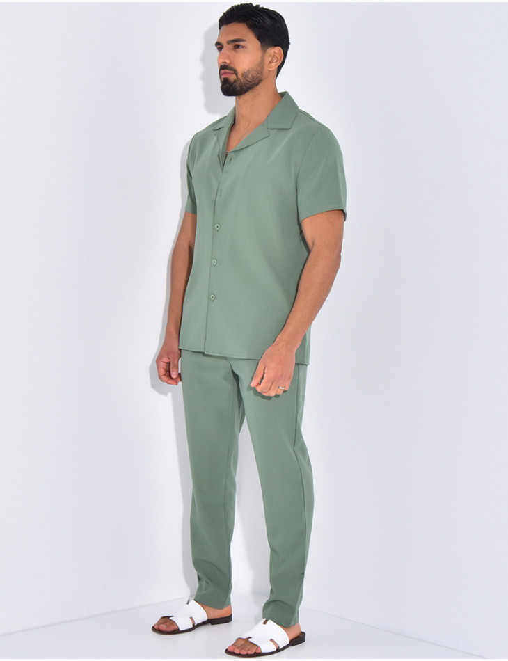 Trouser and shirt set