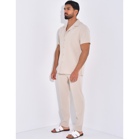 Trousers and shirt set