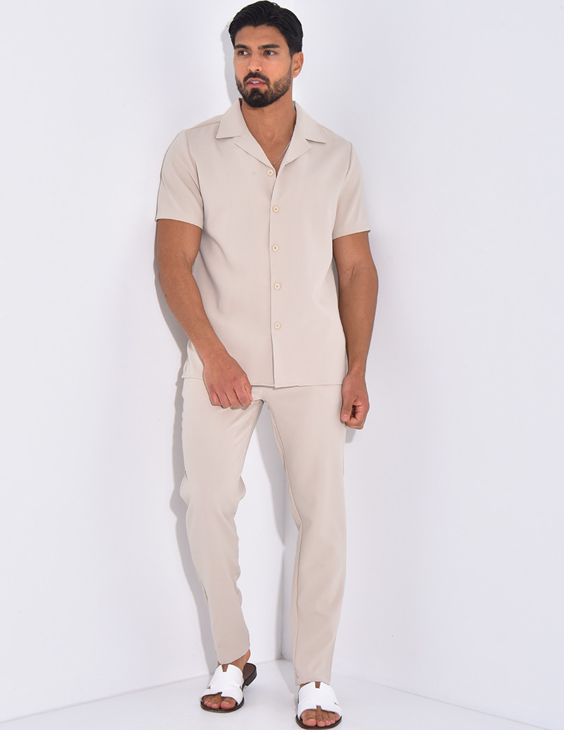 Ensemble pantalon et chemise
