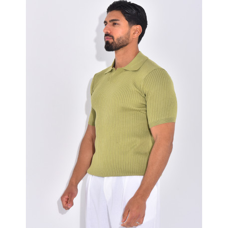 Polo shirt, short sleeves