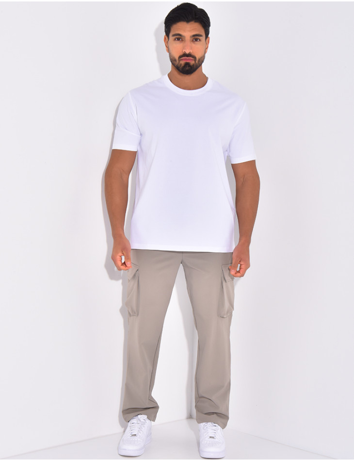 Cargo trousers with pockets