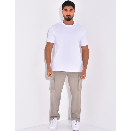 Cargo trousers with pockets