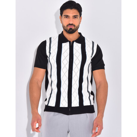 Men's polo shirt