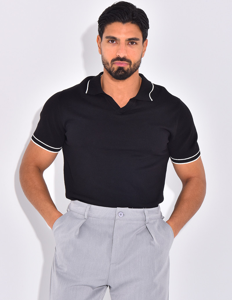 T-shirt col polo