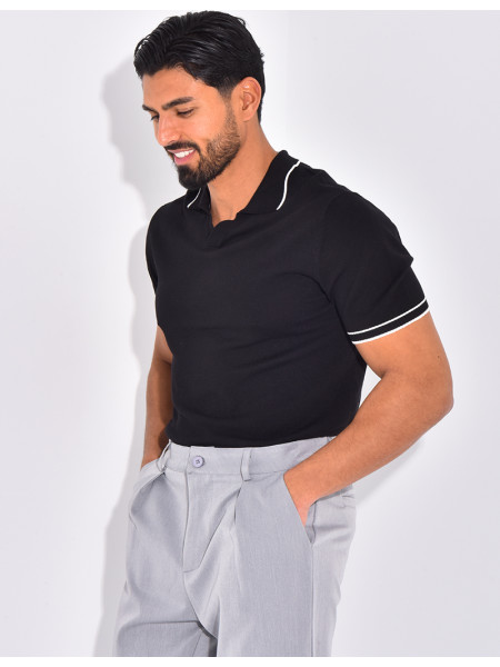 T-shirt col polo