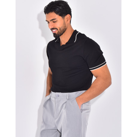 T-shirt col polo
