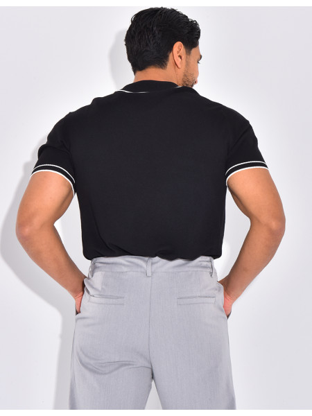 T-shirt col polo