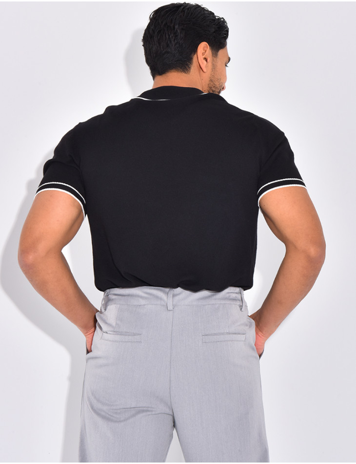 T-shirt col polo