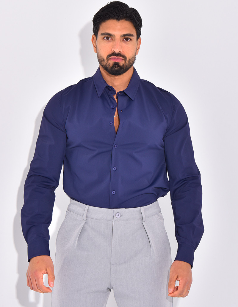 Chemise manches longues