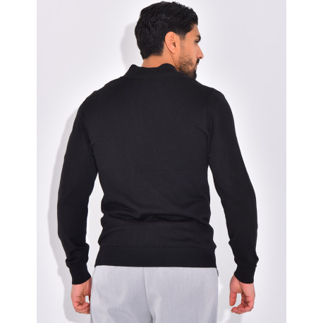 Slim waistcoat with zip fastening,