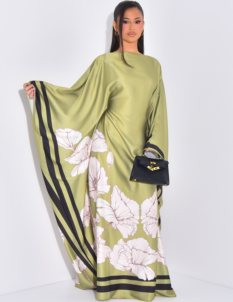 Robe papillon à motifs...