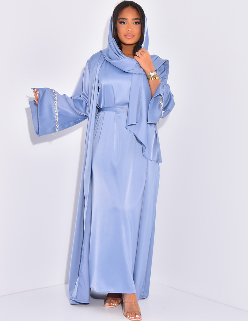 Ensemble 3 pièces robe sans...