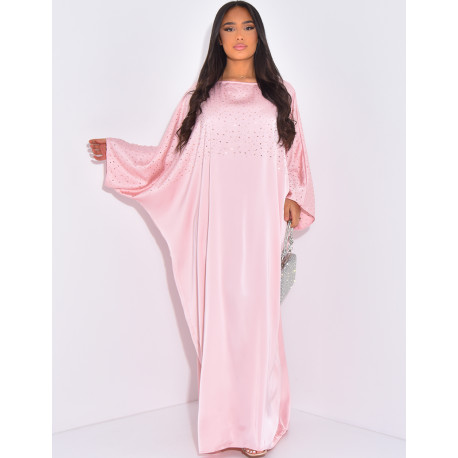 Große Abaya mit Juwelen