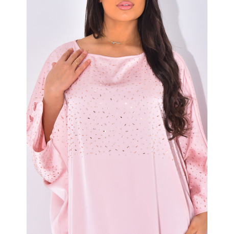 Große Abaya mit Juwelen