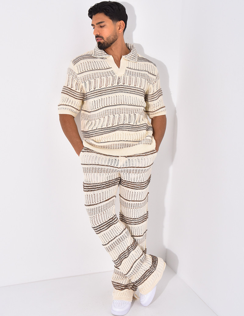 Ensemble pantalon et polo...