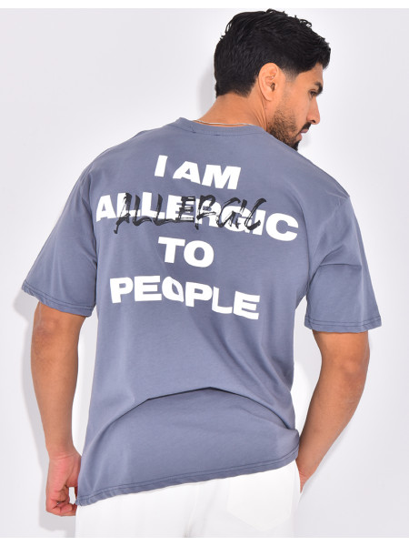 T-shirt "Allergic"