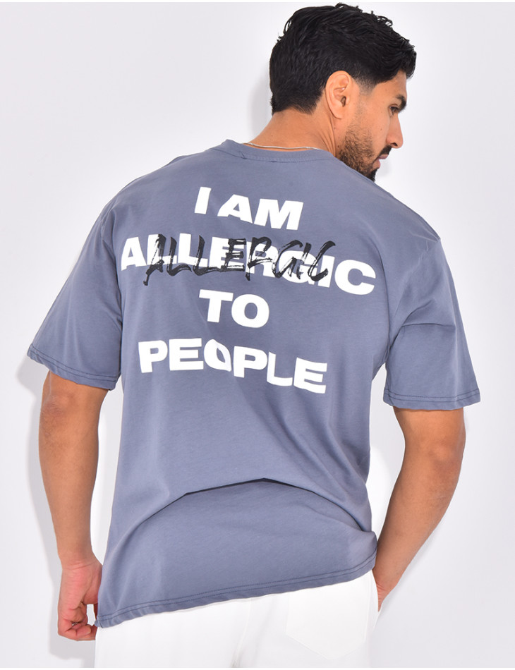 T-shirt "Allergic"