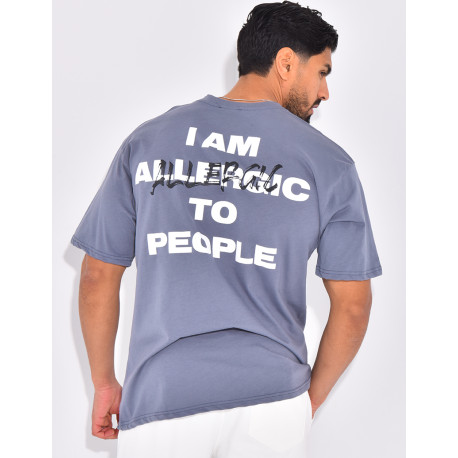 T-shirt "Allergic"