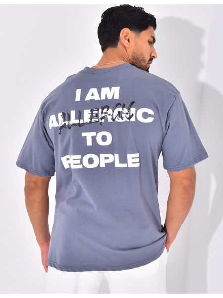 T-shirt "Allergic"
