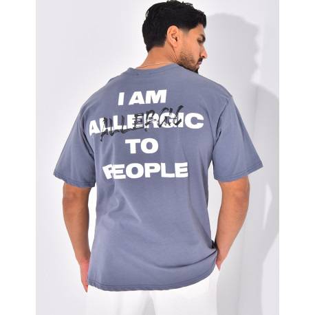 T-shirt "Allergic"