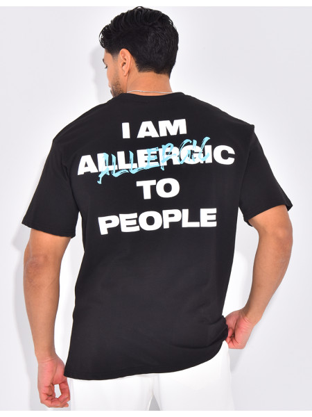 T-shirt "Allergic"