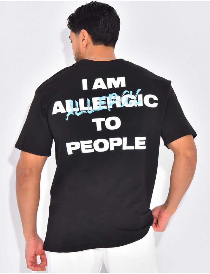T-shirt "Allergic"