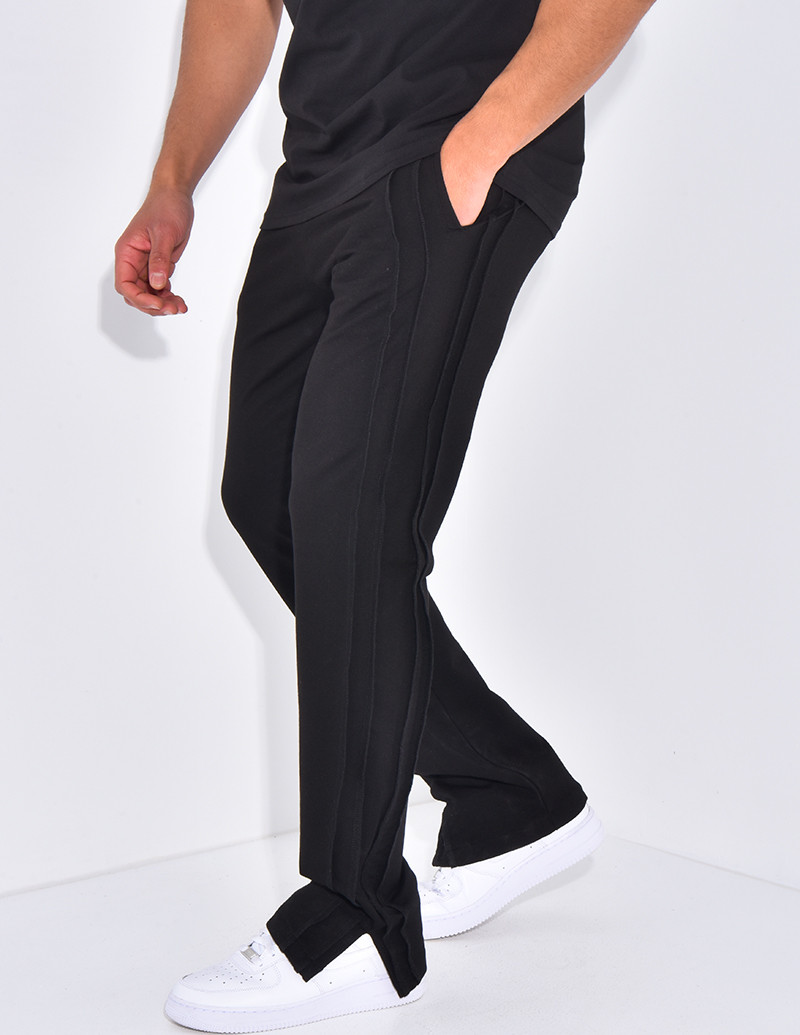 Pantalon homme à coutures...