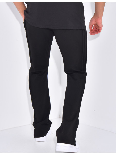 Pantalon homme à coutures apparentes