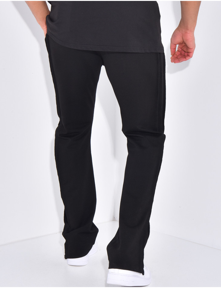 Pantalon homme à coutures apparentes