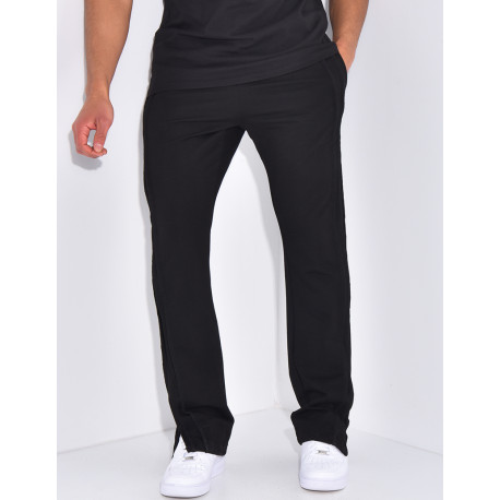 Pantalon homme à coutures apparentes