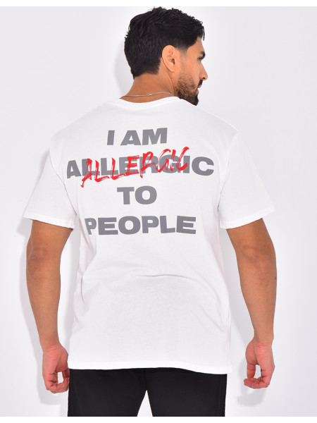 T-shirt "Allergic"