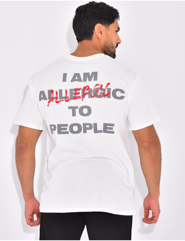 T-shirt "Allergic"
